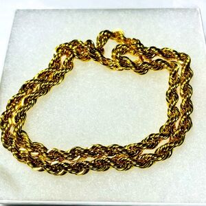 14K gold plated GP Necklace 16” long
